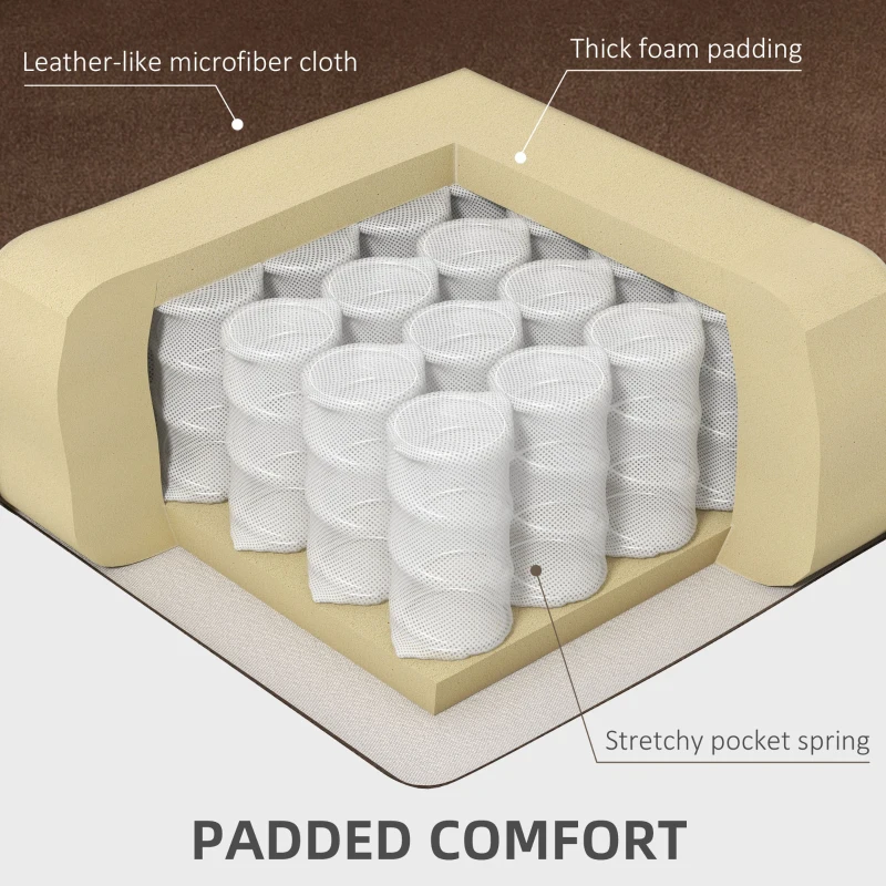 HOMCOM Lift Chair, Quick Assembly, Electric Riser and Recliner Chair with Vibration Massage, Heat, Side Pockets, Brown