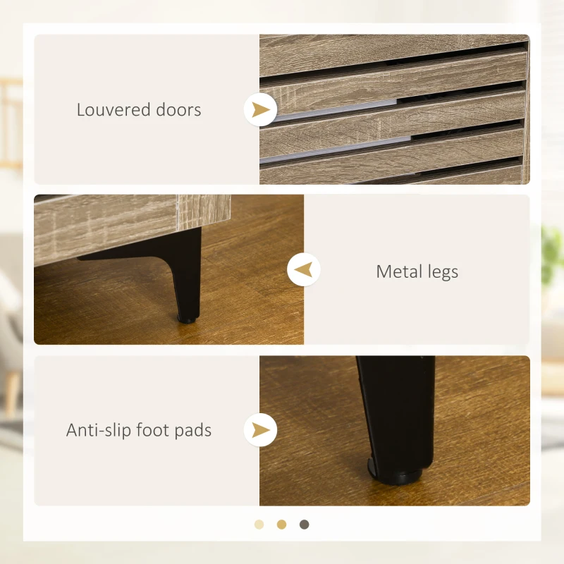 HOMCOM TV Stand for 65 Inch TV, Entertainment Center with Drawer, Doors, and Storage Shelves, TV Cabinet for Living Room, Bedroom, Gray