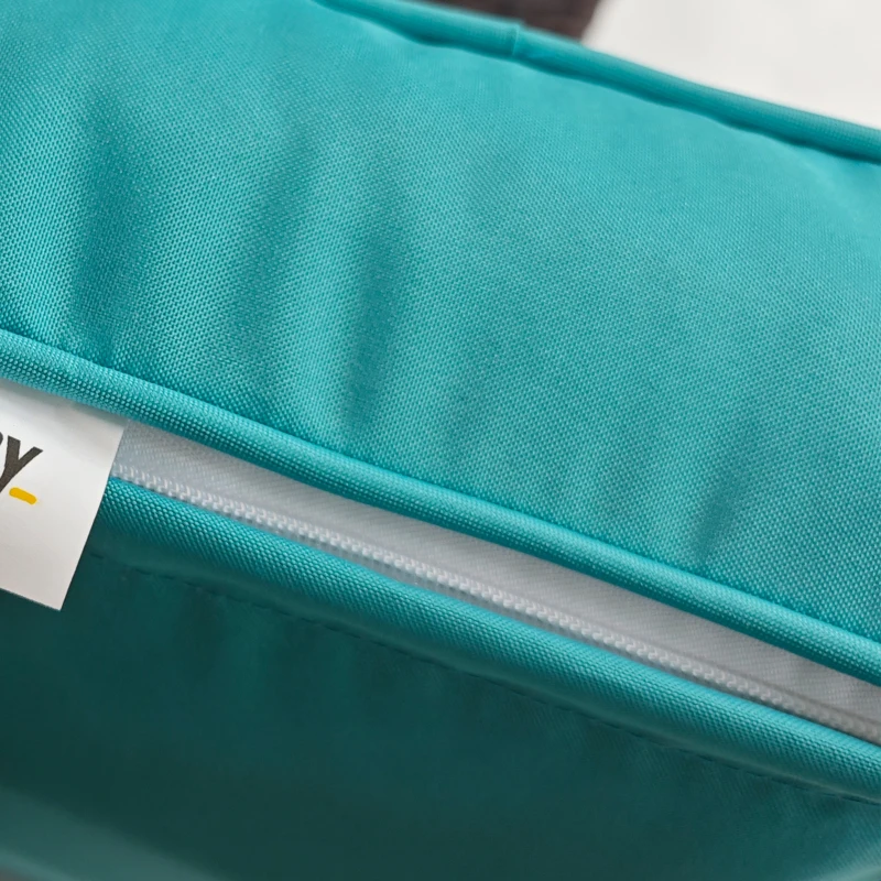 Outsunny 2 PCS Patio Wicker Ottoman Set, Square Outdoor PE Rattan Footrest with Removable Cushion for Backyard, Sky Blue