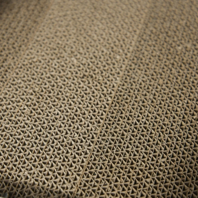 PawHut Wooden Cat Litter Box Enclosure & House, Kitty Hidden Washroom, with End Table Design, Scratcher, & Magnetic Doors, Gray