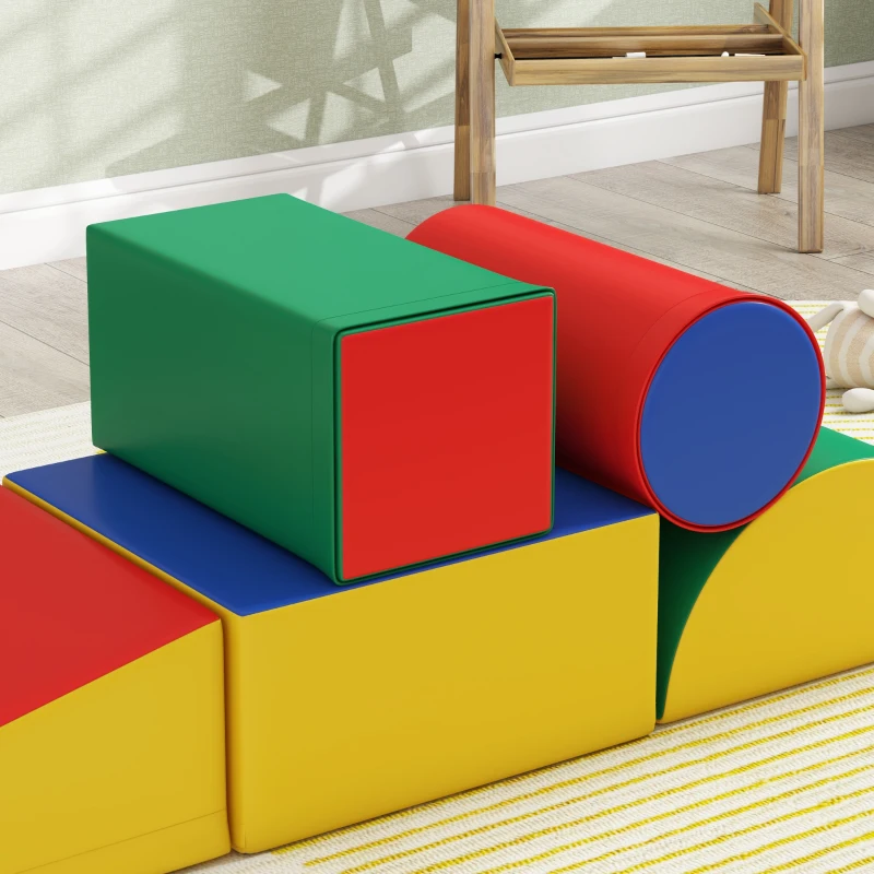 Soozier 5 Piece Climb and Crawl Activity Play Set, Assorted
