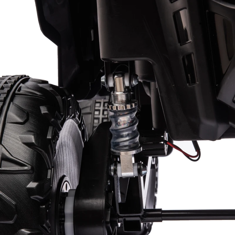 Aosom Licensed Mercedes-Benz Unimog 12V Kids Ride on Truck with Remote Control, Battery Powered Electric Car with Spring Suspension, LED Light, Horn, Music, White