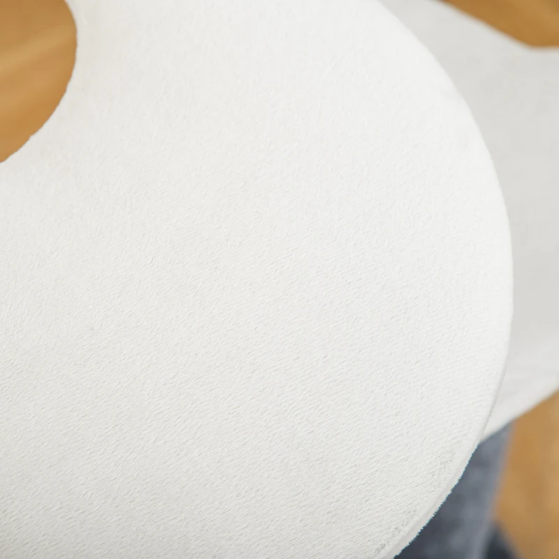 PawHut 30" Cat Tree Kitty Activity Center Climbing Toy Rest Pet Furniture with Sisal Scratching Post Moon Star Shaped Perch Hanging Ball Grey, White