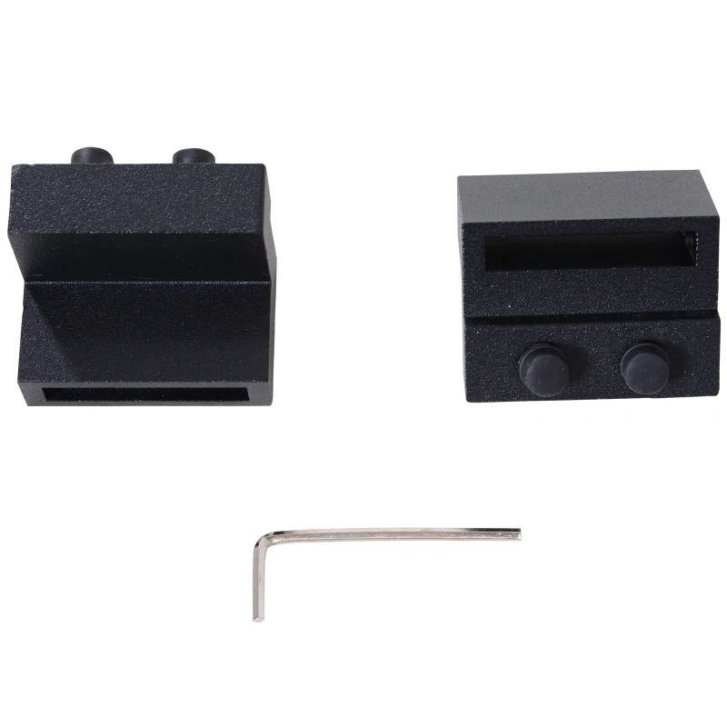 HOMCOM 6.6FT CARBON STEEL Sliding Wood Barn Door Hardware Track Set Door System Carbon Steel J Shape Roller