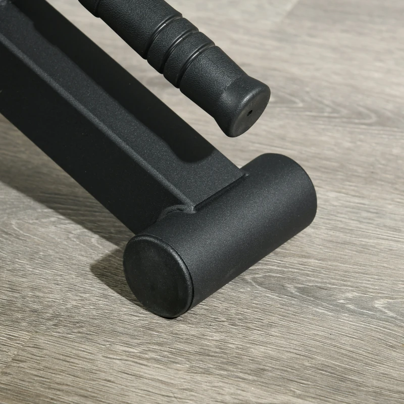 Soozier Barbell Jack, Deadlift Jack with Non-Slip Handle, Easily Load and Unload 440lbs Barbell Plates, for Home Gym Deadlifting Weight Training