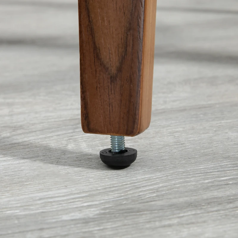 HOMCOM 28" Swivel Bar Set of 2 Height Bar Stools, Armless Upholstered Barstools Chairs with Soft Padding Seat and Wood Legs, Grey