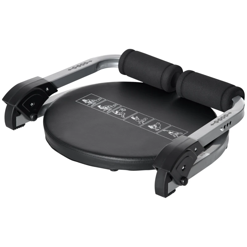 Soozier Ab Crunch Machine, Ab Workout Equipment, Whole Body Exercise Equipment for Home Gym