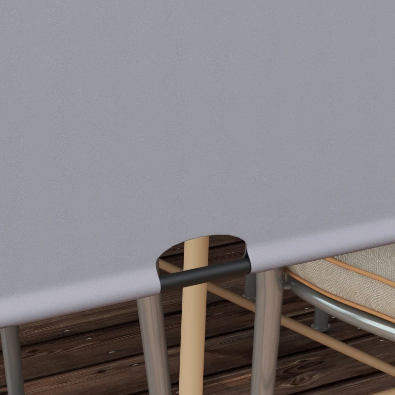 Outsunny 12' x 10' Outdoor Patio Gazebo Pergola with Retractable Canopy Roof, Steel Frame with Stakes, Grey