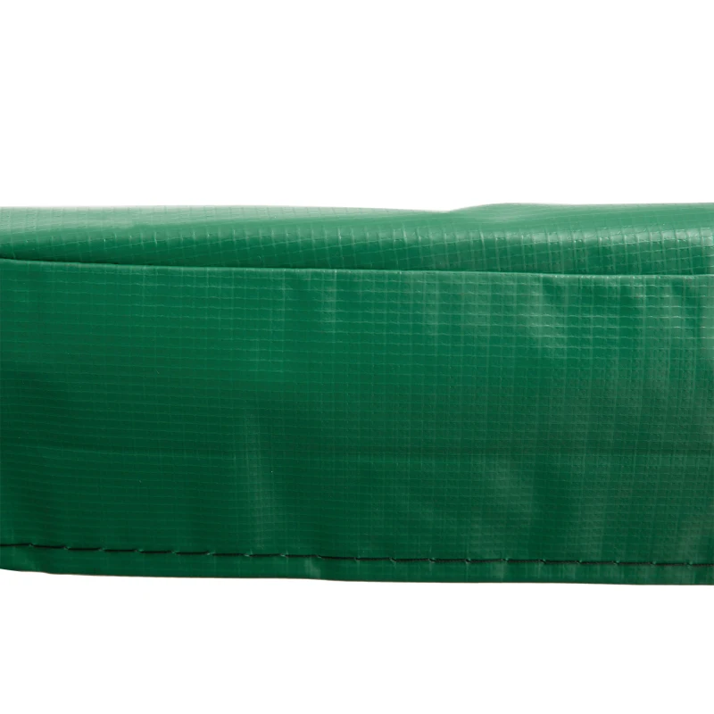 HOMCOM Φ10ft Trampoline Replacement Safety Pad Trampoline Pad Waterproof Spring Cover Green