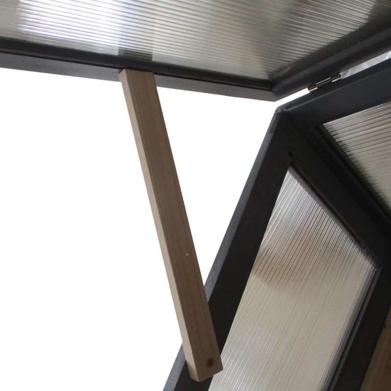 Outsunny Raised Wood Cold Frame Greenhouse, Elevated Planter & Plant Protection Box, 2-IN-1 for Flowers, Vegetables, Herbs, Grey