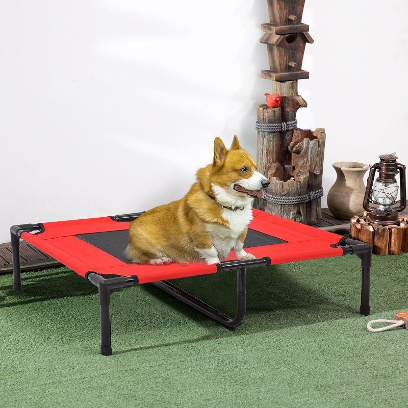 PawHut Elevated Dog Bed Frame, Furniture Style Pet Sofa