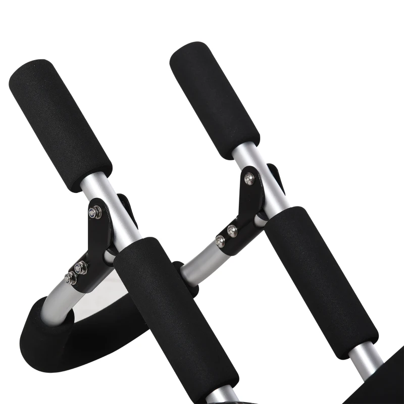 Outsunny Stand-Up Paddleboard Dolly, Aluminum Surfboard Trolley, Foldable Rolling Cart for SUPs Boat Canoe Carrier Float Mat, Jon Boat Easy Transport Cart