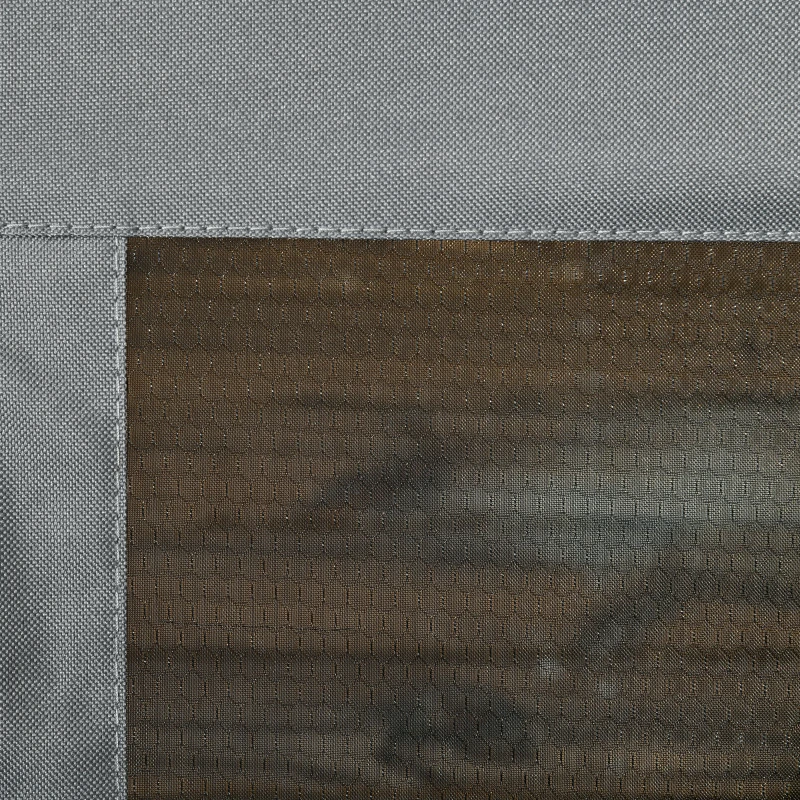 Outsunny Outdoor Folding Lawn Chair, Foldable Chair with Cushion, Armrest and Steel Frame for Poolside, Deck, Backyard