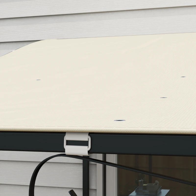 Pergola Canopy Replacement, Pergola Shade Cover for 10' x 10' Pergola (Outsunny 84C-038 Series), Beige