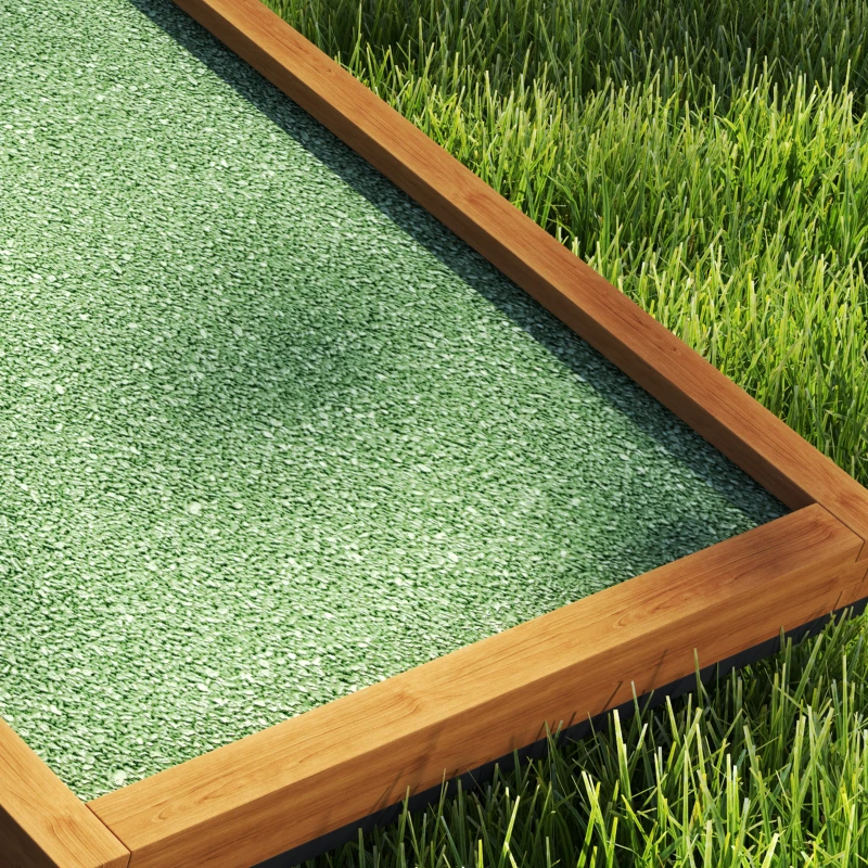 PawHut Wooden Dog Agility Seesaw for Training and Exercise, Weather Resistant, 83" L x 16" W x 14" H, Orange