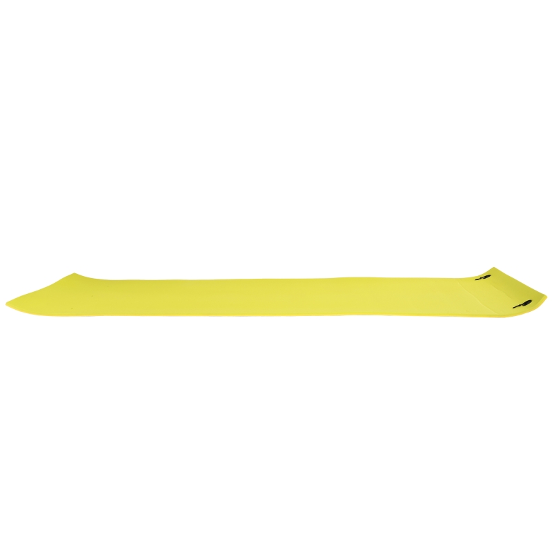 Soozier 16.5' x 5' Lily Pad Floating Mat for Water Recreation and Relaxing, Tear-Resistant XPE Foam Water Floating Mat for Lake, River, Beach, Pool, Yellow