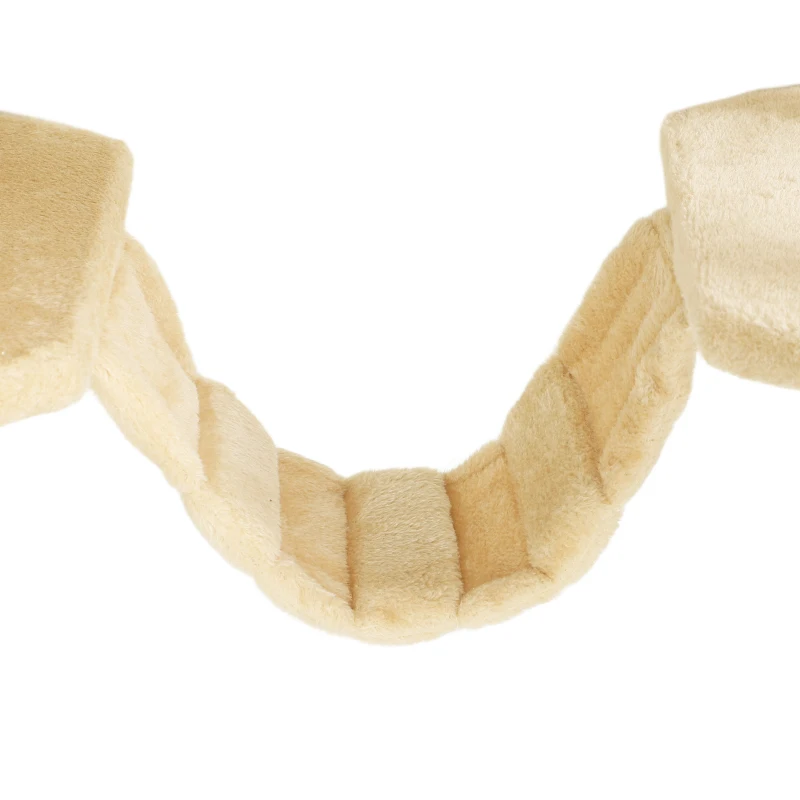 PawHut 3pc Cat Wall Shelves w/ Scratching Post, Perches, Ladder, Steps & Scratching Board, Beige