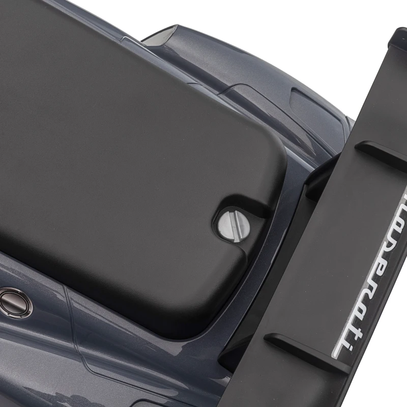 Qaba Licensed Maserati GT2 Baby Sliding Car with Storage, Music, Horn, Foot to Floor Toddler Car for 18-60 Months, Grey