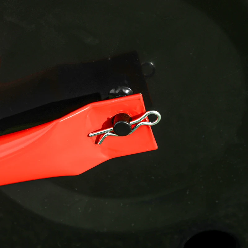 Outsunny Heavy Duty Lawn Roller, 20" Push/Tow Behind Sod Roller, Grass Flattener Filled with 11gal Water/136lbs Sand, Red