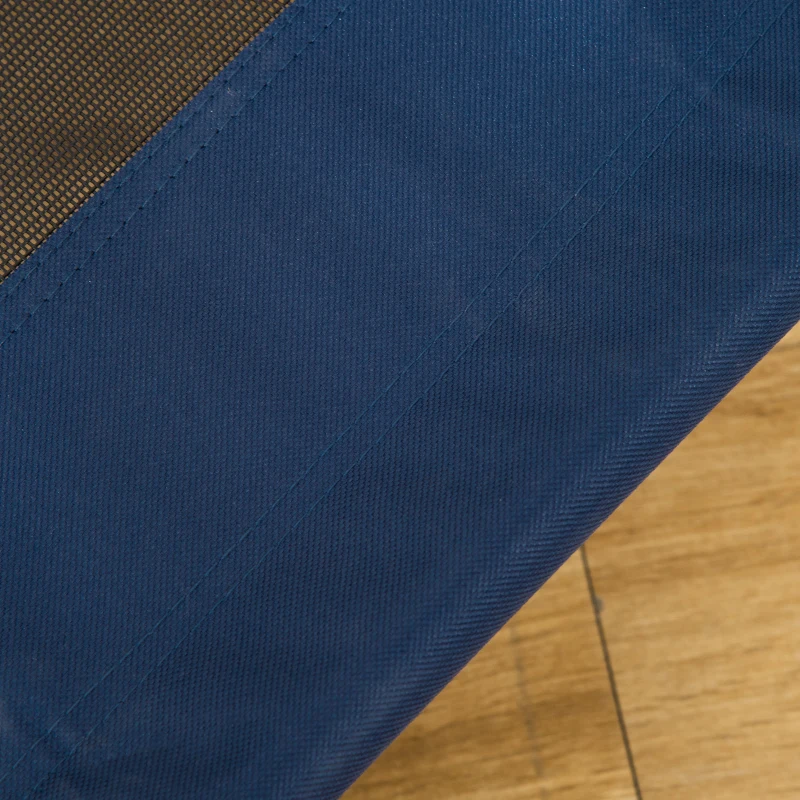 PawHut Elevated Dog Bed, Raised Dog Cot for M Sized Dogs, Indoor & Outdoor, 30" x 24" x 7", Blue