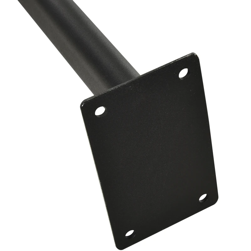 Soozier Wall Mounted Pull Up Bar Strengthen Muscle Full Body Train Sandbag Hanger For Boxing & Trainings,Black