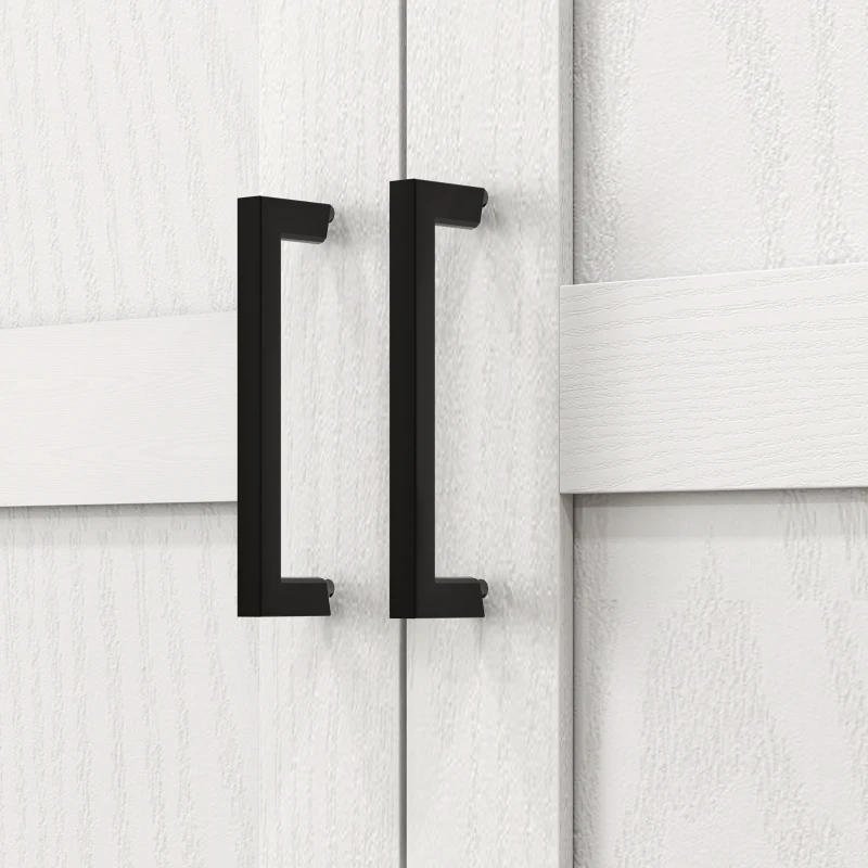 HOMCOM 70" Tall Kitchen Pantry Cabinet with Spice Racks and Adjustable Shelves for Living Room, Dining Room, White