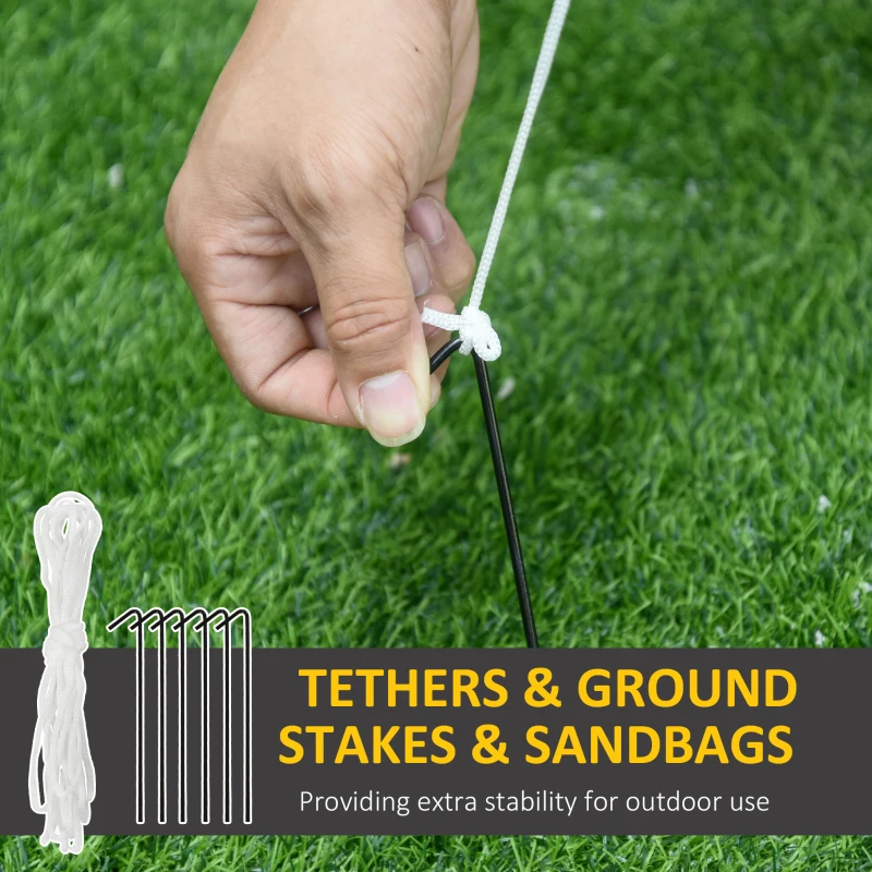 HOMCOM Christmas Outdoor Yard Colorful 8ft Blow Up Inflatable Walnut Soldier with Scepter Decoration with 3 LED for Indoor Outdoor House Party Display