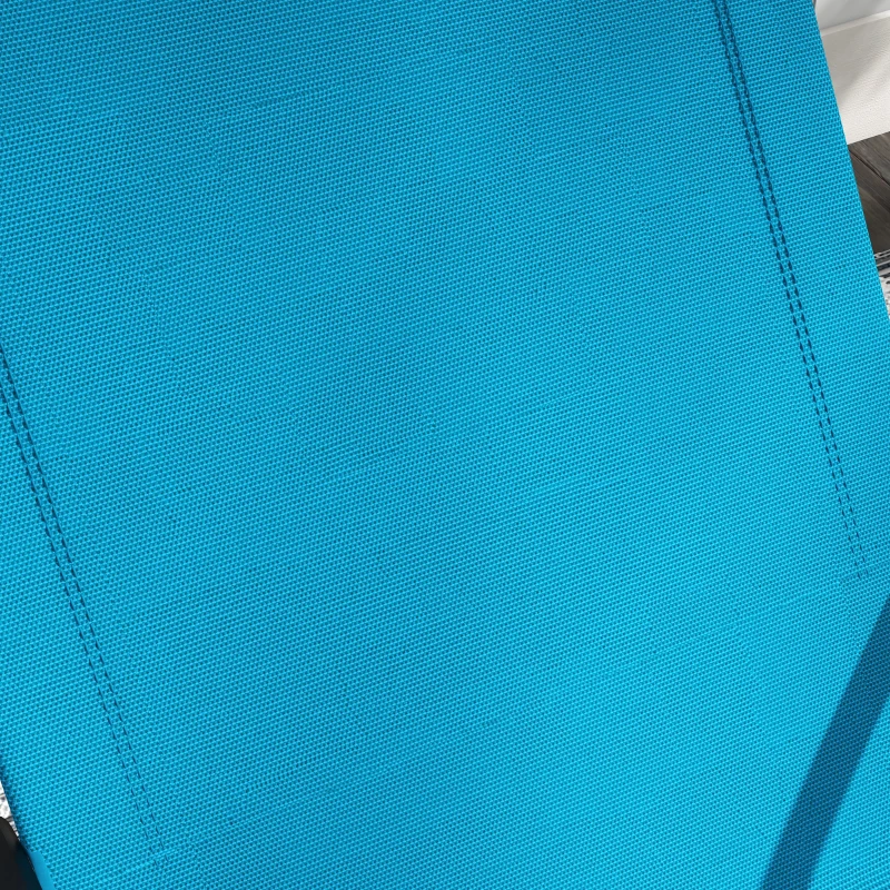 Outsunny Garden Rocking Chair Outdoor Indoor for Patio, Balcony, Porch, Light Blue