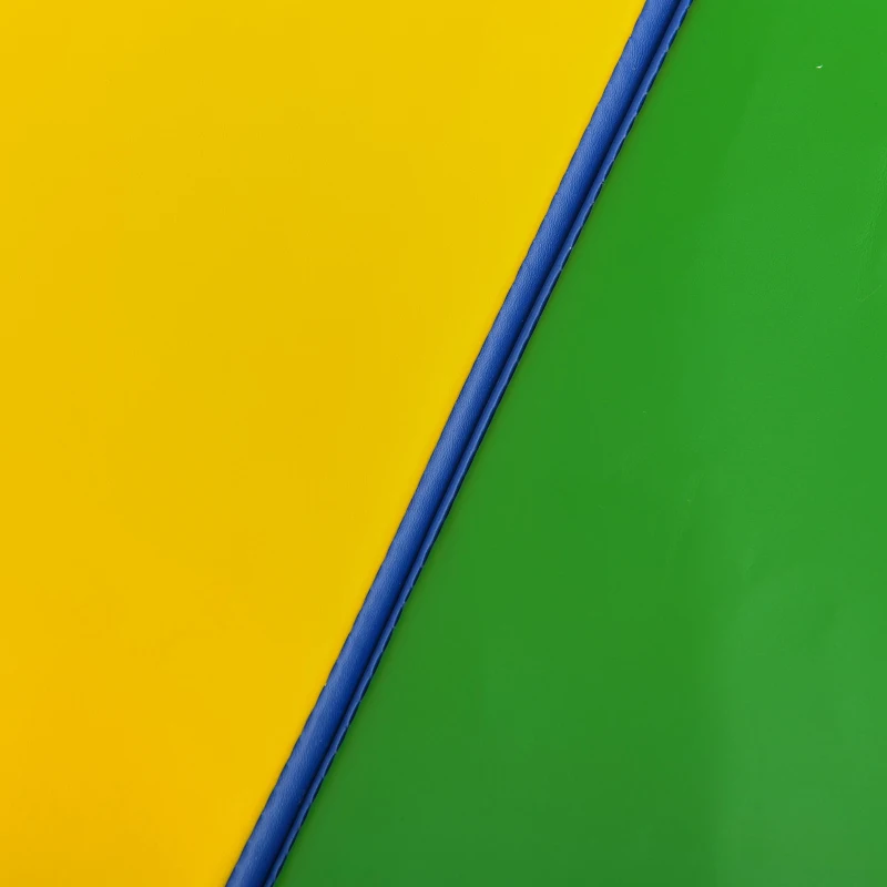 Soozier 4'x10'x2'' Folding Gymnastics Tumbling Mat, Exercise Mat with Carrying Handles for Yoga, MMA, Martial Arts, Stretching, Core Workouts, MultiColor