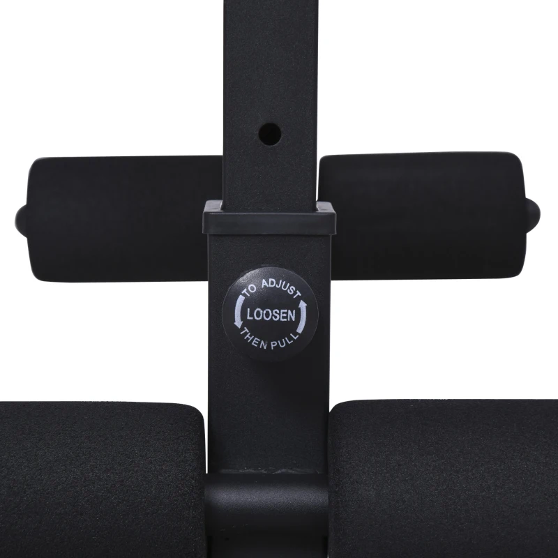 Soozier Adjustable Sit-Up Dumbbell Bench Multi-Functional Purpose Hyper Extension Bench With Adjustable Seat and Back Angle