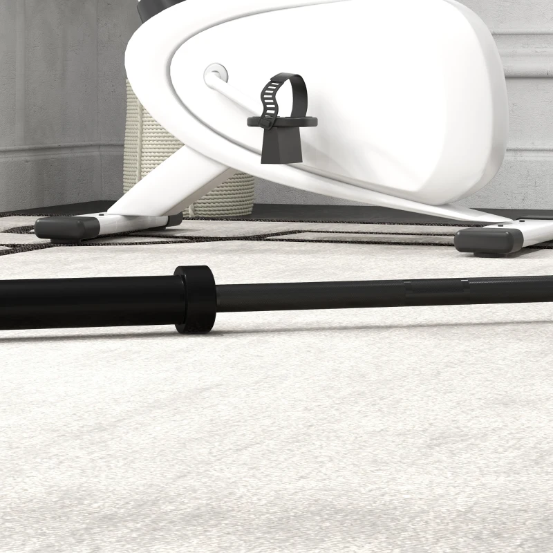 Soozier 7.2ft Weight Bar, Olympic Bar with Rotating Sleeves, Non-Slip Knurling Grip, 1500lbs Weight Capacity, Black