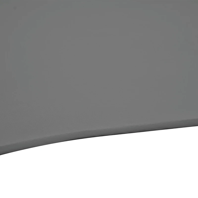Outsunny 8.5FT Outdoor Cantilever Roma Parasol with 360° Rotation and Cross Base, Offset Patio Umbrella for Garden, Dark Grey