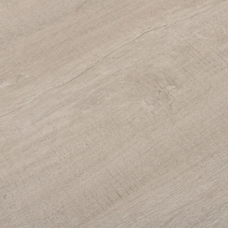 HOMCOM Home Office Computer Desk with Drawer and Storage Cabinet,  PC Workstation with Metal Frame, Writing Table, Oak