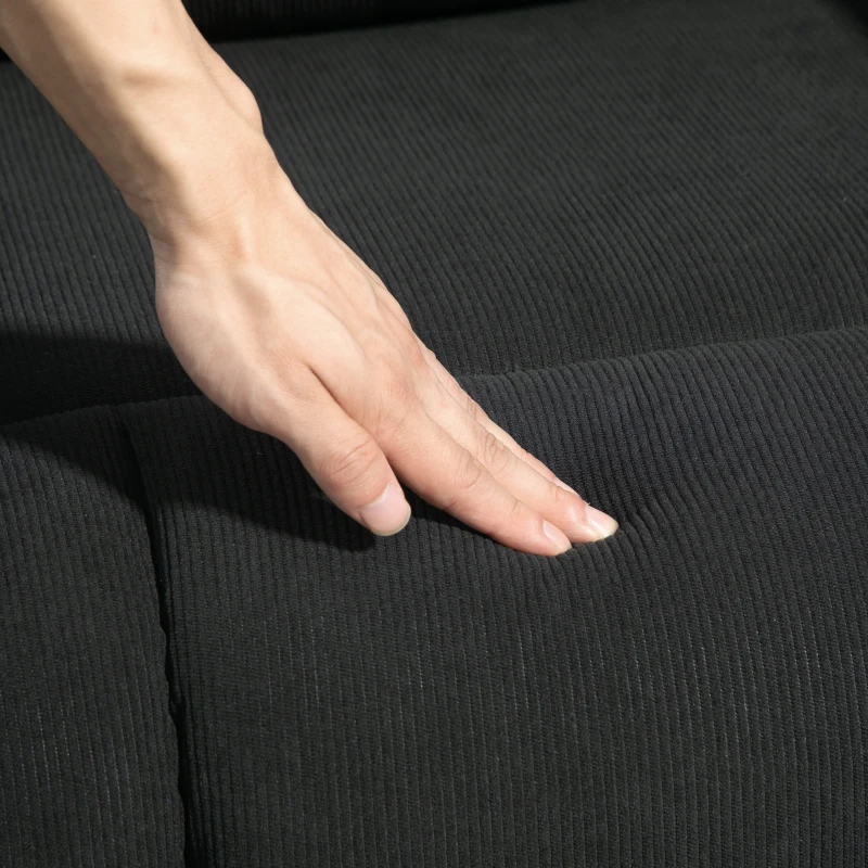 HOMCOM Lift Chair for Seniors, Microfibre Upholstered Power Recliner Chair with Remote, Quick Assembly, Black