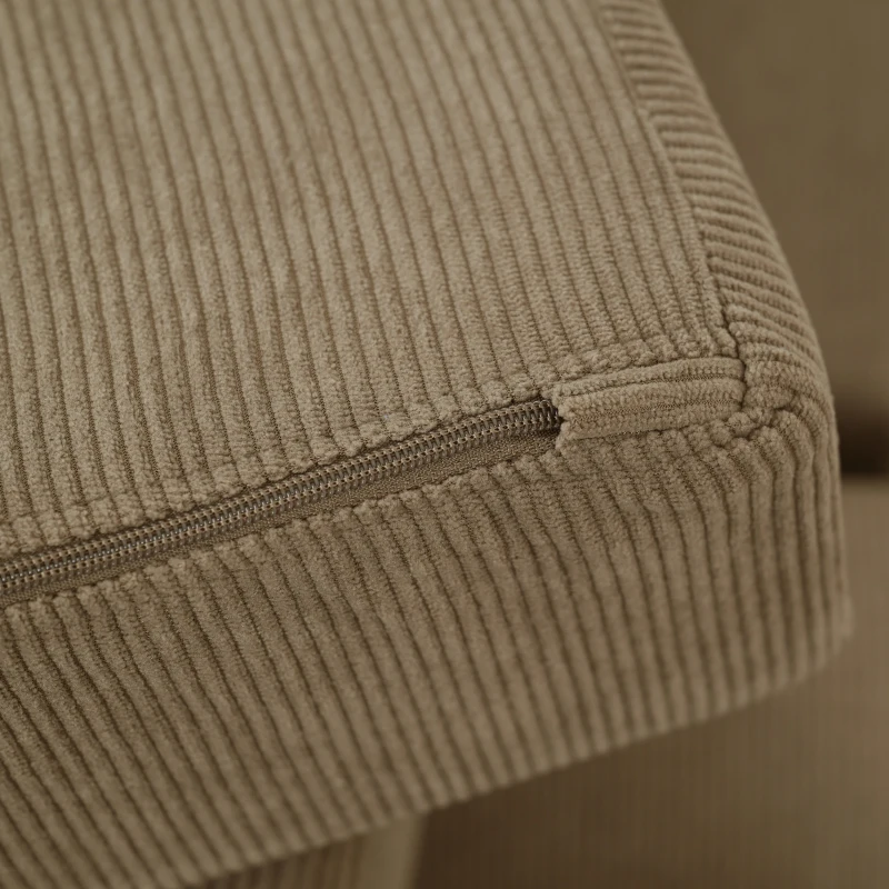 Qaba 12 Pieces Kids Foam Climbing Blocks with Washable Cover for Toddlers, Khaki