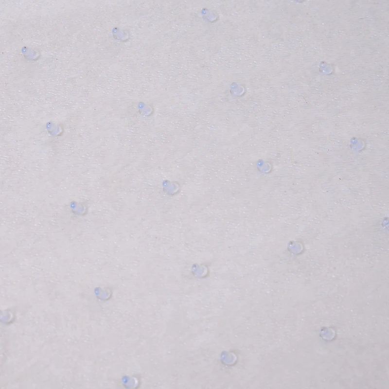 HOMCOM 35x47Inch Floor Lipped Office Chair Mat Protective Carpets Floor Cover for Low Pile Carpet Frosted