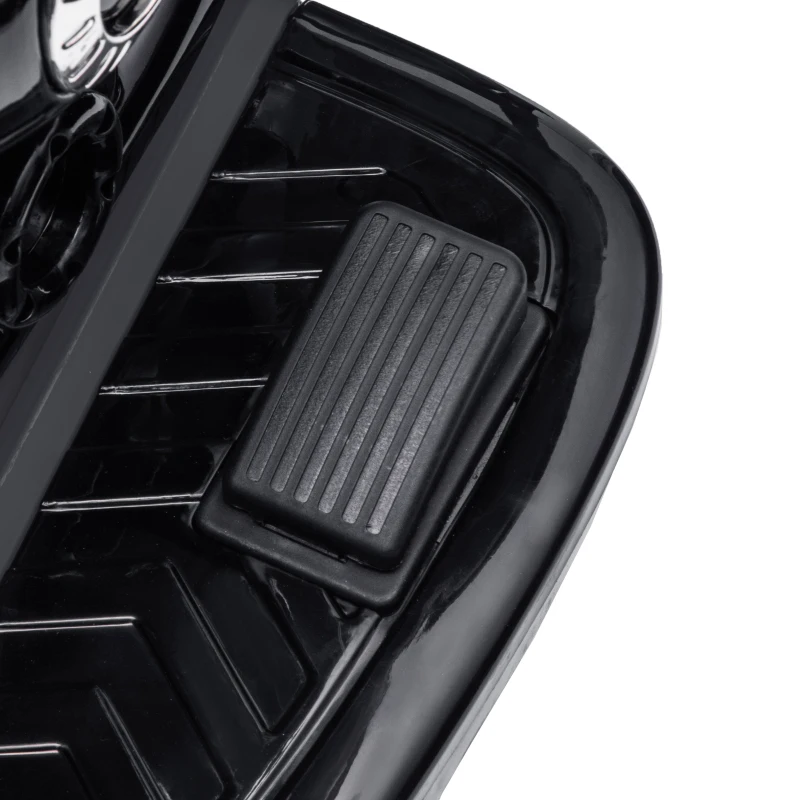 Qaba 6V 3 Wheel Electric Motorcycle for Kids, Battery Powered Motorbike w/ Headlights, Music, Forward & Reverse, Gray