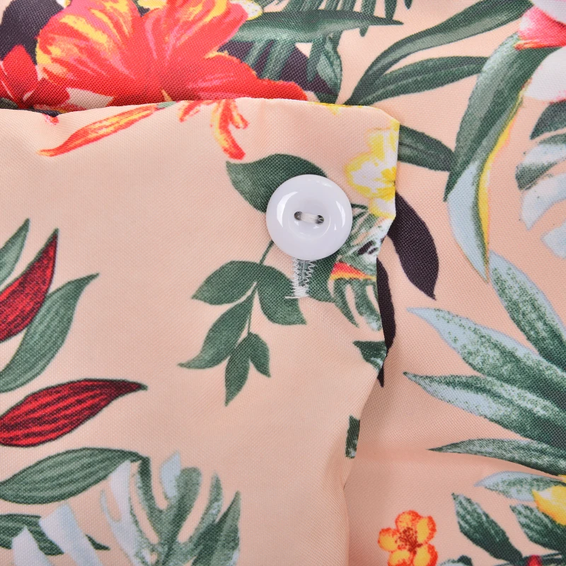 Outsunny Patio Hammock Chair, Portable Hanging Cotton Rope Hammock Swing Chair Sleeping Bed Seat with Armrest for Outdoor Garden Yard Camping Multicolor