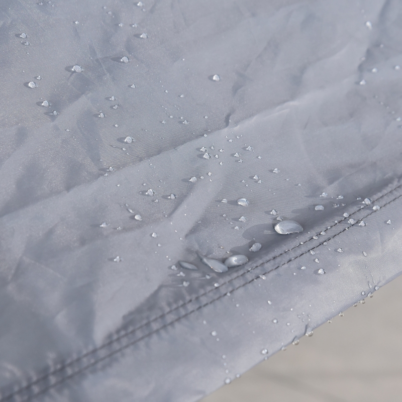 PawHut 9.2' x 12.5' Metal Chicken Coop, Galvanized Walk-in Hen House, Poultry Cage Outdoor Backyard with Waterproof UV-Protection Cover for Rabbits, Ducks