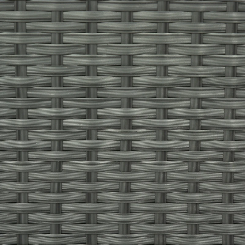 Outsunny 6-Piece Outdoor Rattan Patio Sectional Sofa Set with 3-Seat Couch, 2 Recliners, 2 Ottoman Footrests, & Coffee Table Conversation Set, Light Gray