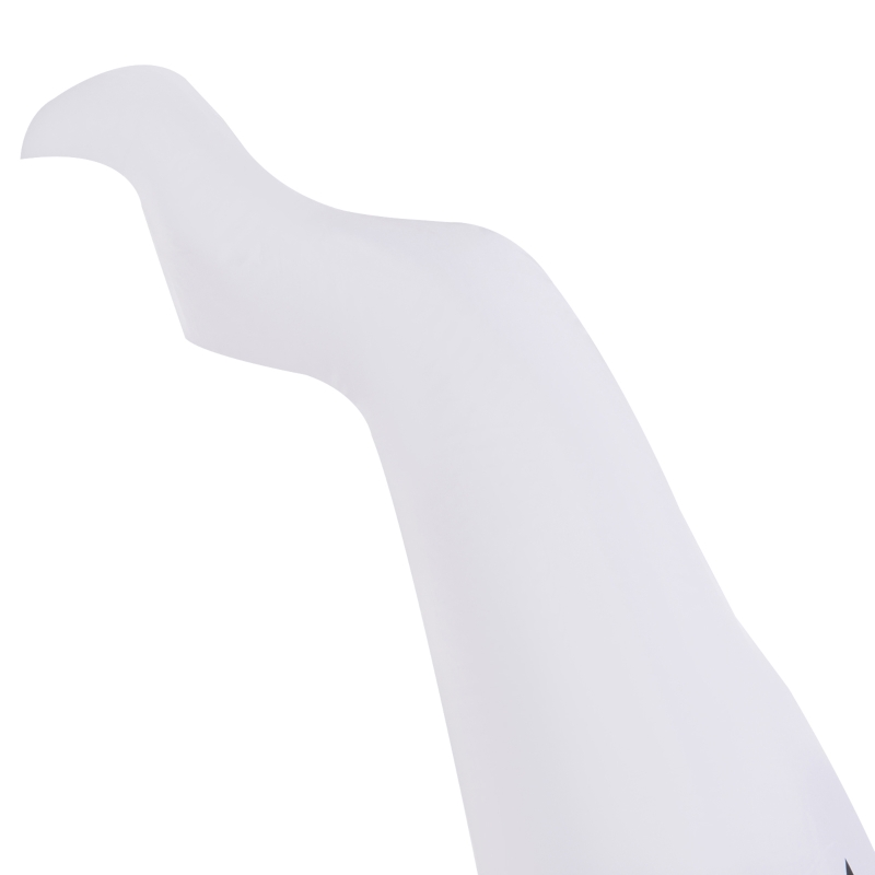 HOMCOM 6FT Tall Halloween Inflatable White Ghost, Outdoor Blow Up Yard Decoration with LED Lights for Garden, Lawn, Party, Holiday