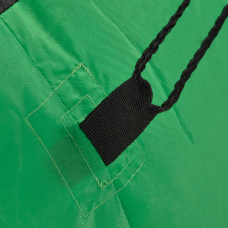 HOMCOM 6' Halloween LED Yard Decor Crawling Spider, Blow Up Inflatable Outdoor Decoration for Garden, Waterproof