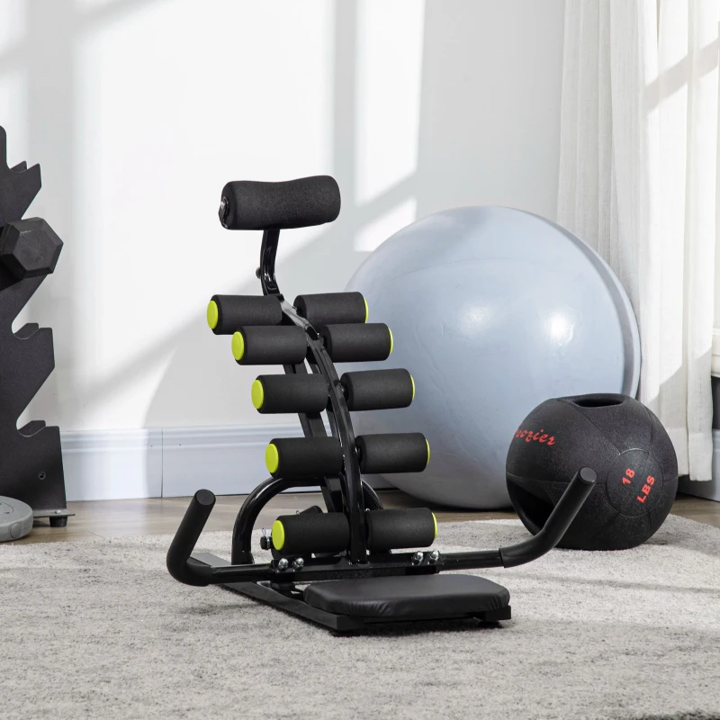 Soozier Core & Abdominal Trainers, Height Adjustable Inversion / Sit Up Exercise Equipment, Ab Crunch Machine, Compact Whole Body Fitness Equipment