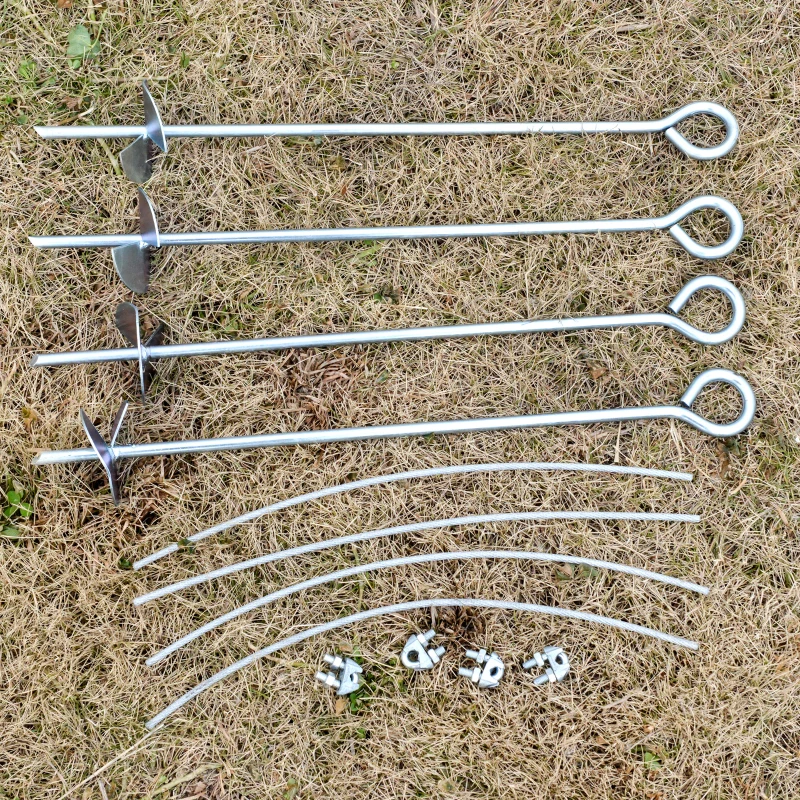 Outsunny 6' x 8' Carport Portable Garage, Heavy Duty Storage Tent, Patio Storage Shelter w/ Anti-UV PE Cover and Double Zipper Doors, for Motorcycle Bike Garden Tools, Light Gray