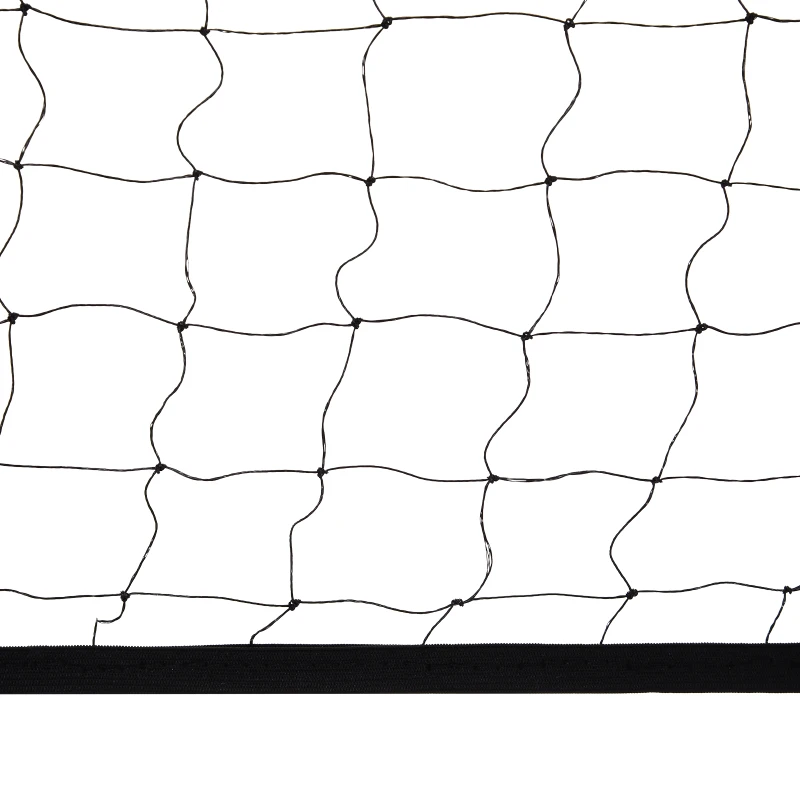 HOMCOM Portable and Foldable Badminton Tennis Net Set for Adult & Kids with Carrying Bag Height Adjustable Indoor Outdoor, Beach, Backyard Use