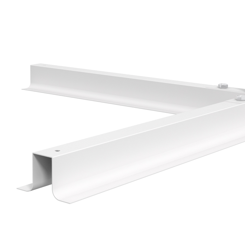 Outsunny Outdoor Universal Cross Brace Stand for Small Offset Umbrella or Large Market Umbrella, White