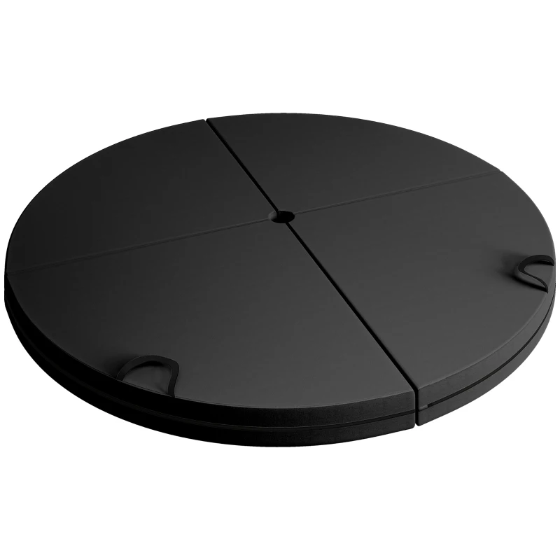 Soozier Foldable Crash Mat, Pole Padding with Carrying Handles and EPE Foam for Dance Training and Exercise, Black