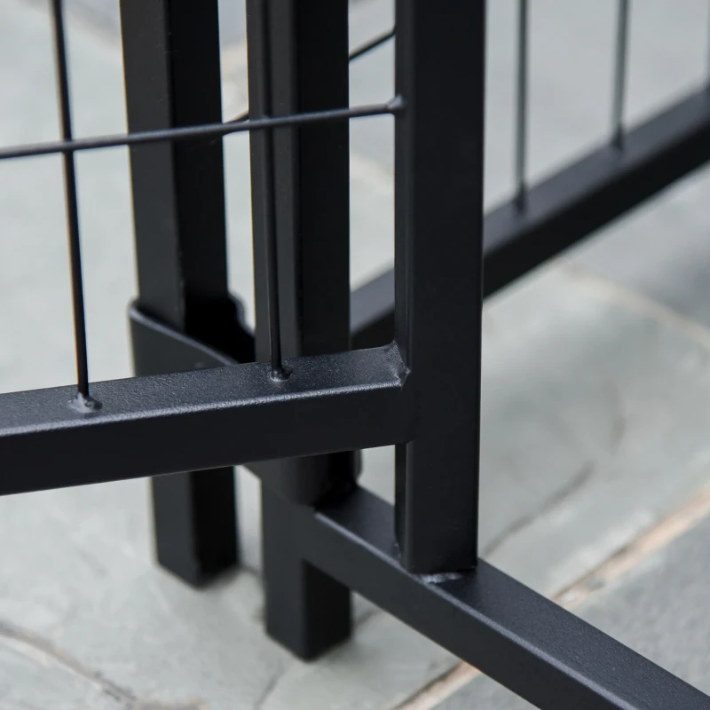 PawHut Outdoor Dog Kennel with Waterproof UV-Resistant Cover, 6 x 4 x 6 ft