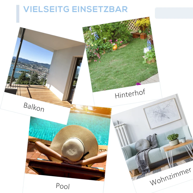 Outsunny Outdoor PE Rattan Rocking Chair, Garden Glider Rocking Chair, Wicker Patio Chair Set with Armrest and Cushion, Grey