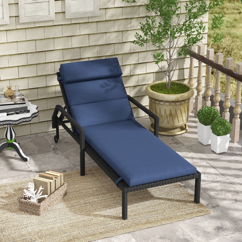 hanging chaise lounger replacement cushion